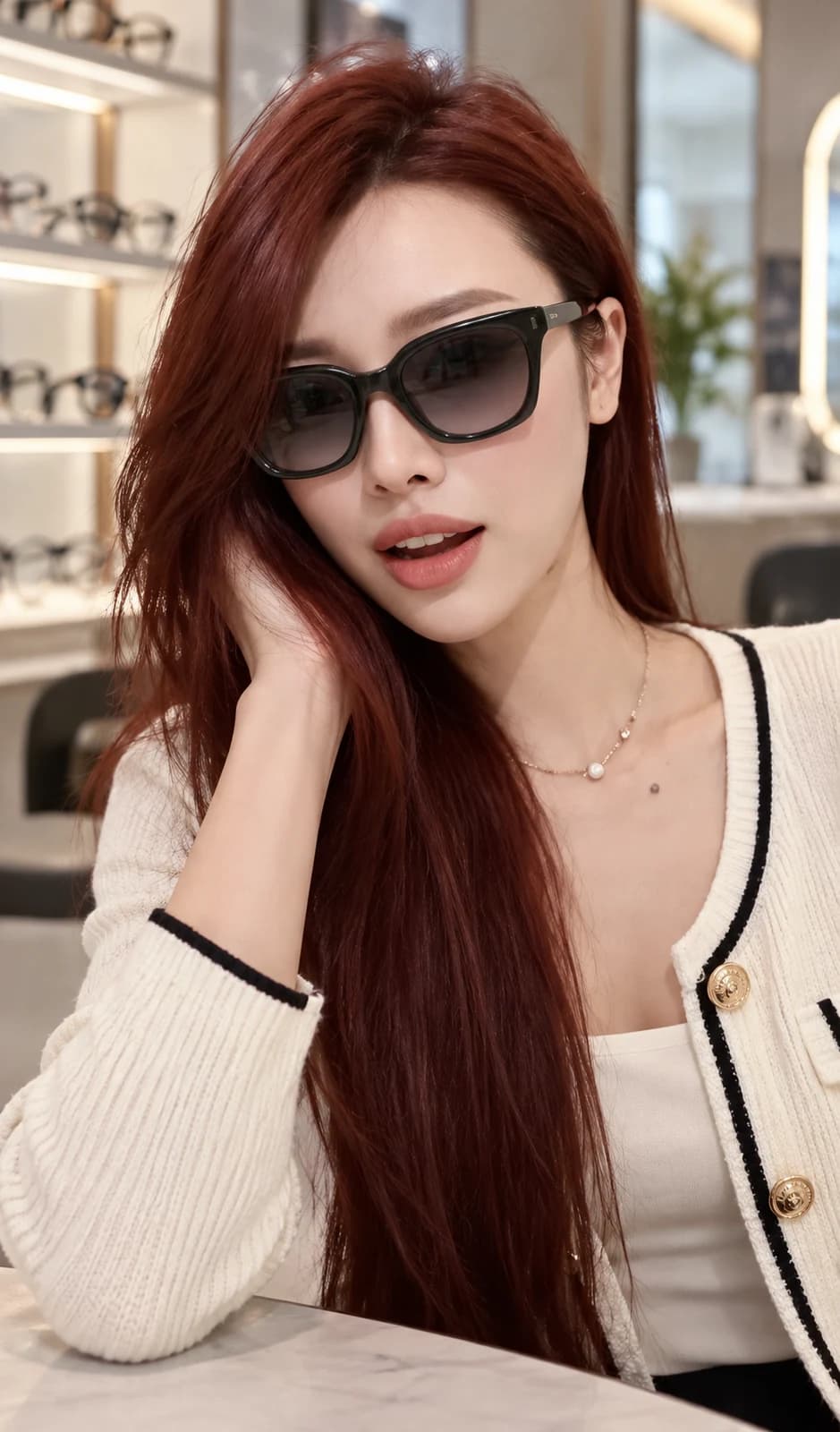 Giorgio Armani 962/S 4PYEU Sunglasses lifestyle illustration 1