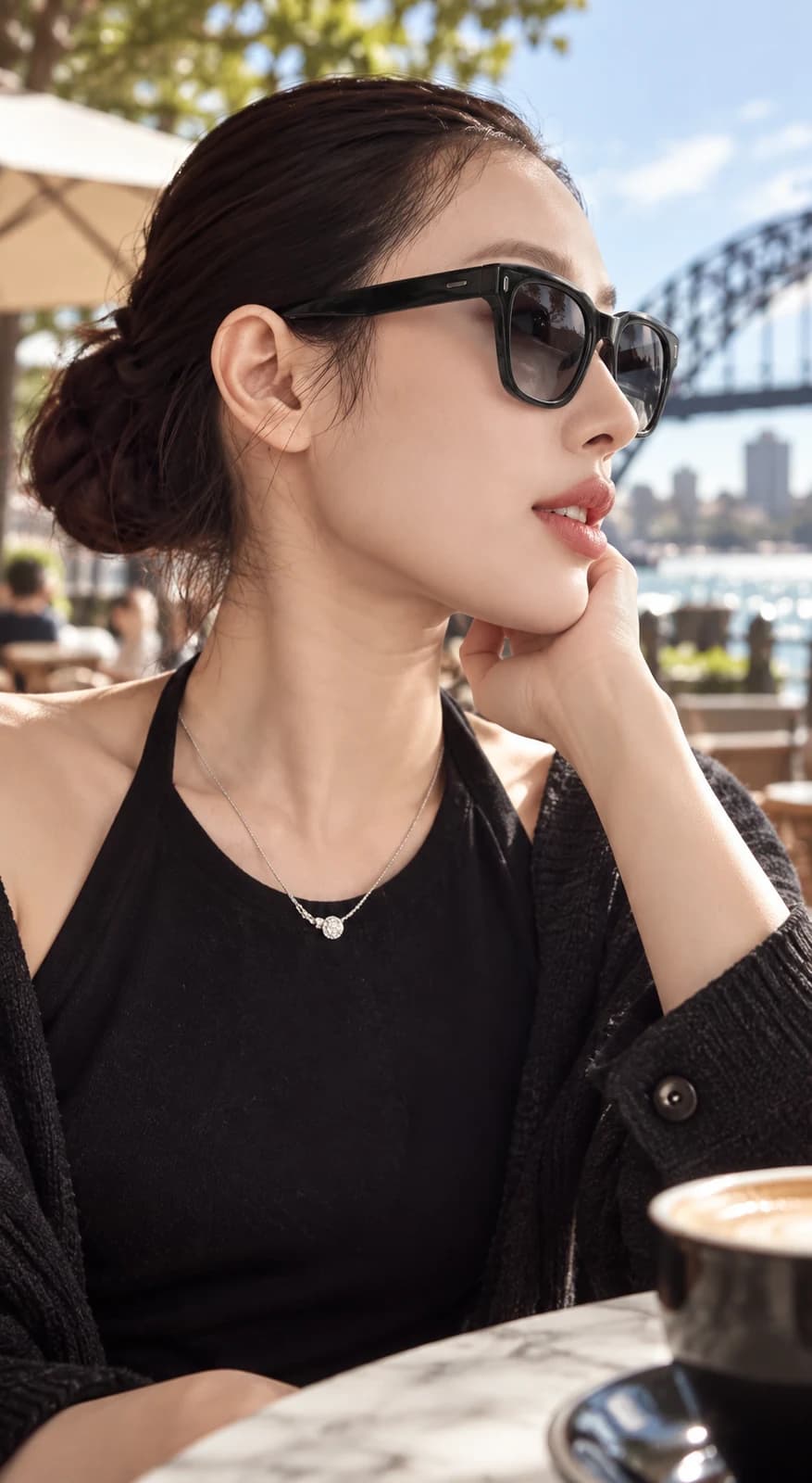 Giorgio Armani 962/S 4PYEU Sunglasses lifestyle illustration 2