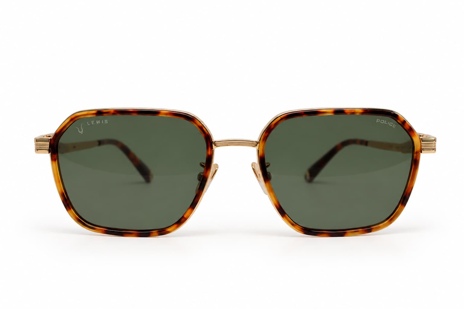 Police SPLC56 800V Gold-Tone Sunglasses