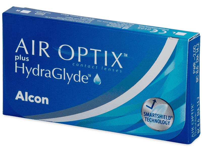 Air Optix plus HydraGlyde — 6 lens pack